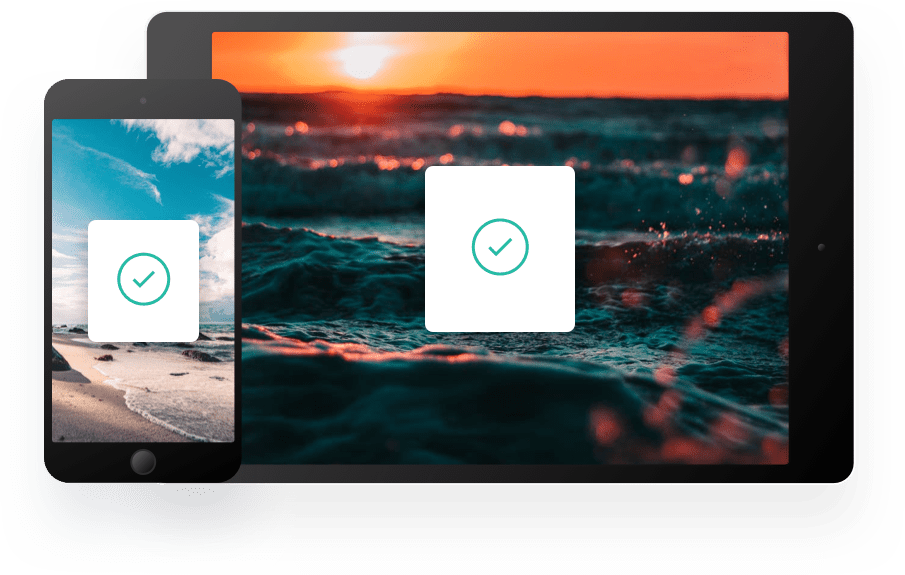 Mobile and Tablet images